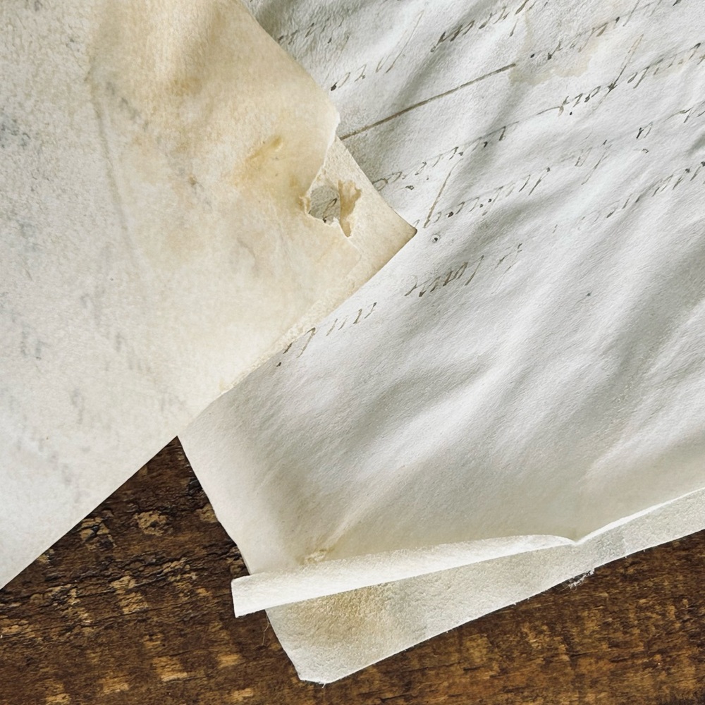 ***SOLD***1787 French Vellum Parchment Handwritten Manuscript Legal Document - Picture 10 of 12